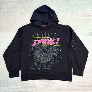 Sp5der Size M P*nk Hoodie